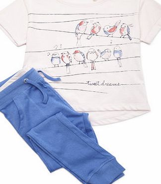 Bhs Girls Tweet Dreams Pyjamas, multi pink 8890576691