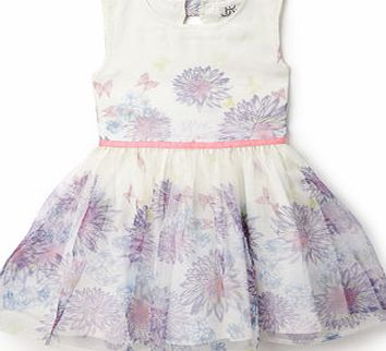 Bhs Girls Younger Girls Floral Border Print Dress,