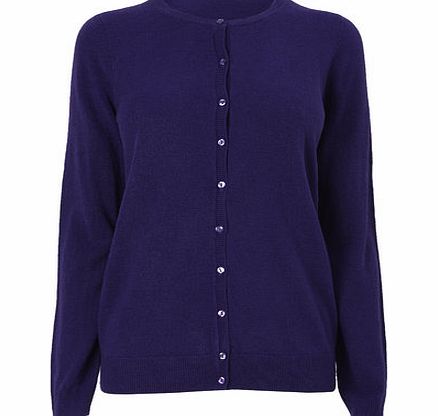 Bhs Grape Supersoft Crew Cardigan, grape 586040173