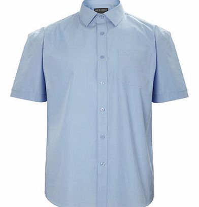 Bhs Great Value Blue Short Sleeve, Blue BR66S01EBLU