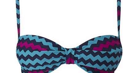 Bhs Green Multi Great Value Chevron Underwired