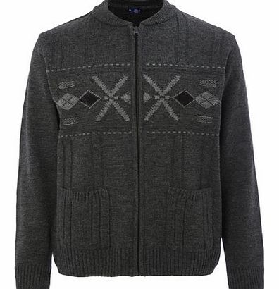 Bhs Grey Baseball Cardigan, Grey BR53L01FGRY