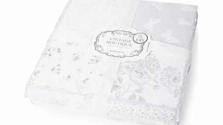 Bhs Grey frill bedspread, grey 1867230870