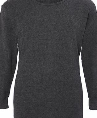 Bhs Grey Heat Holders Long Sleeve Thermal Top, Grey