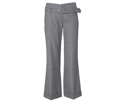 bhs Grey oxford bag trouser