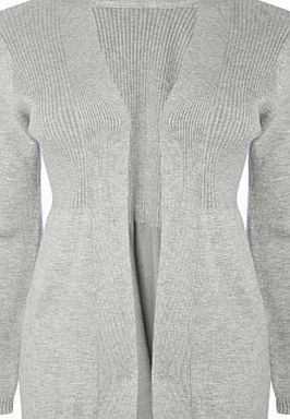 Bhs Grey Petite Longline Cardigan, grey 419940870