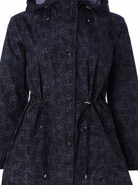 Bhs Grey Print Pac-a-mac, grey multi 9853665273