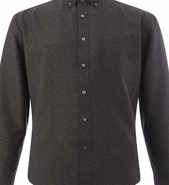 Bhs Grey Printed Soft Touch Shirt, Grey BR51P23FGRY