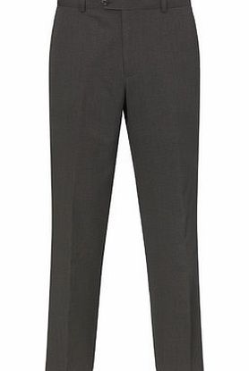 Bhs Grey Regular Fit Trousers, Grey BR65F15FGRY