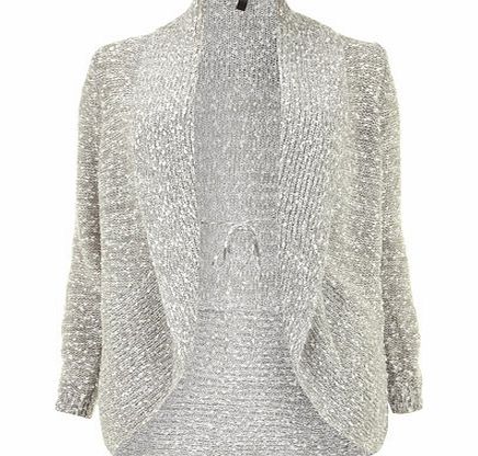 Bhs Grey Shawl Front Cardigan, grey 12612560870