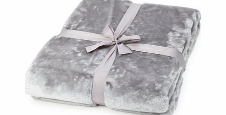 Grey Supersoft Faux Fur Throw, grey 1852590870