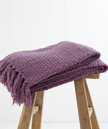 Bhs Heather Basket Weave Throw, heather 1850711334