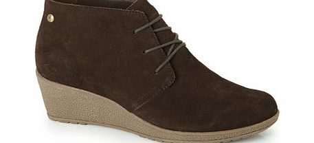 Bhs Hush Puppies Brown Nancy Kersal Shoe, brown