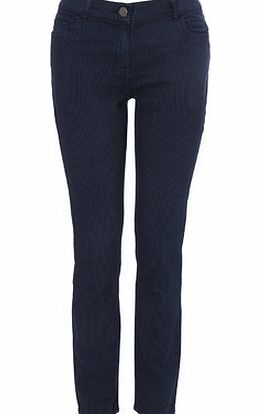 Bhs Indigo Striped Slim Leg Jean, indigo 881490205