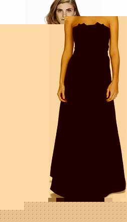 Bhs Iris Navy Long Dress, navy 19000210249