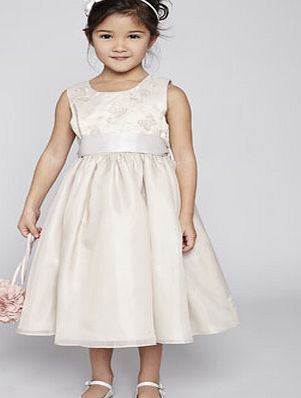 Bhs Isabelle Champagne Flower Girl Dress, champagne