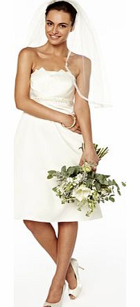 Bhs Ivory Lace Short Bridal Veil, ivory 6604390904