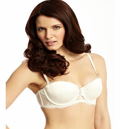 Ivory Marie Meili Maribel Bridal Bandeau Bra,