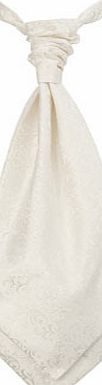 Bhs Ivory Paisley Print Cravat, White BR66W12EWHT