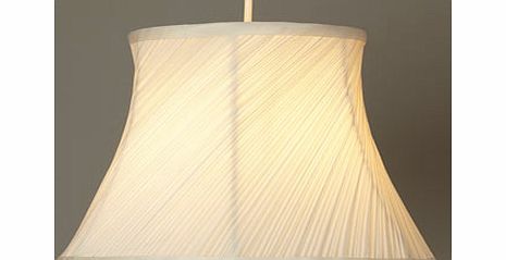 Bhs Ivory swirl ruche shade, ivory 9757840904