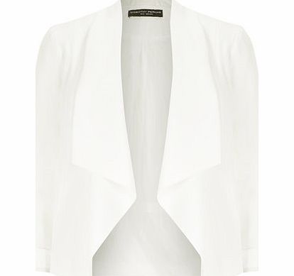 Ivory Waterfall Jacket, cream 19119810005