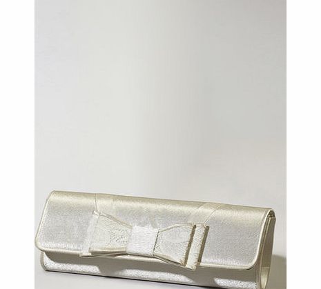 Bhs Ivory Wedding Lace Bow Bag, ivory 3126890904