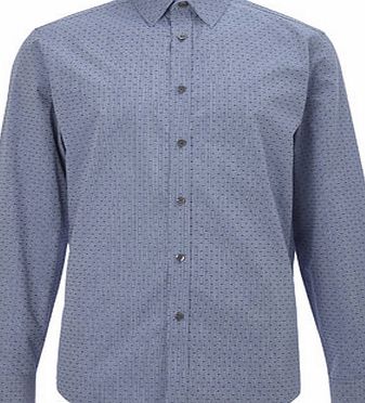 Bhs Jack Reid Marylebone Long Sleeve Dobby Print