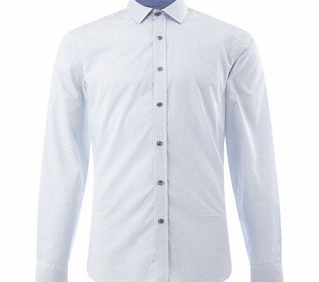 Bhs Jack Reid Marylebone Long Sleeve Print Shirt,