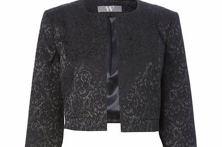 Bhs Jacquard Jacket, black 365878513