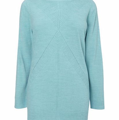 Bhs Jade Supersoft Chevron Jumper, jade 587267879