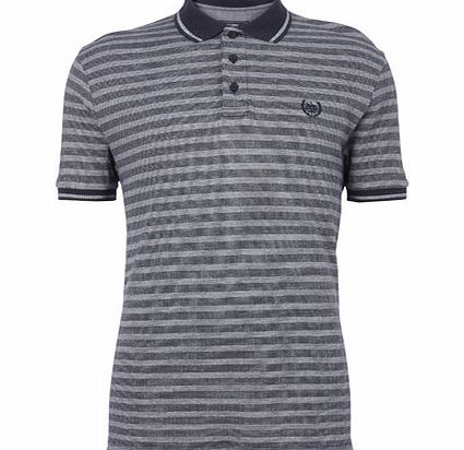 Jersey Stripe Polo Shirt, Blue BR52S09FNVY