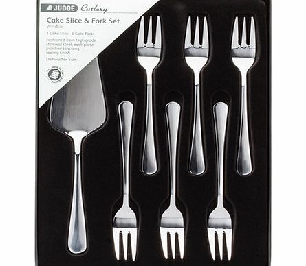 Bhs Judge Windsor Set of 6 Cake forks and Cake