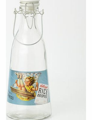 Kelloggs Large Blue Milk Bottle, blue 9562001483