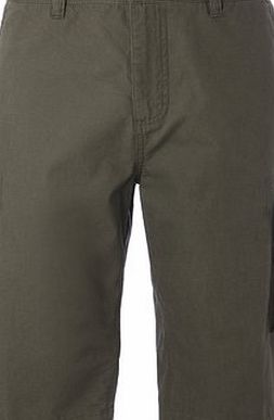 Bhs Khaki Cargo 3/4 Length Shorts, Green BR57M01GGRN