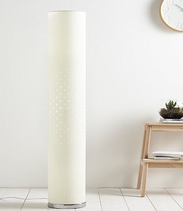 Laser Cut Out Floor Lamp, cream 9781680005