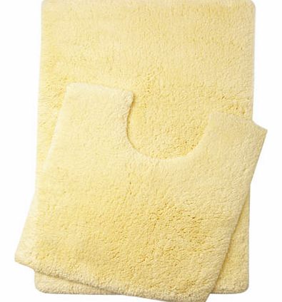 Lemon Ultimate bath and pedestal mats range,