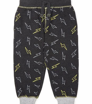 Bhs Lightening Drop Crotch Joggers, charcoal