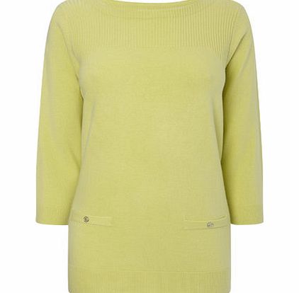 Bhs Lime Supersoft Pocket Jumper, lime 586331367