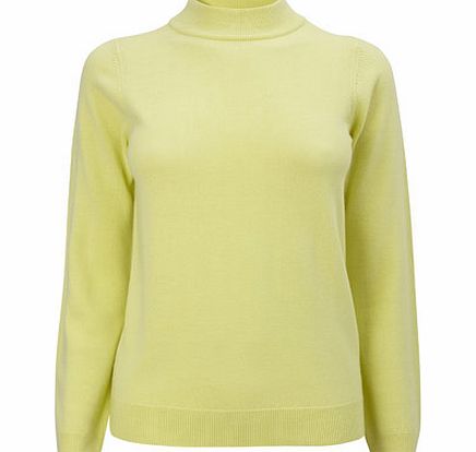 Bhs Lime Supersoft Turtle Neck Jumper, lime 586011367