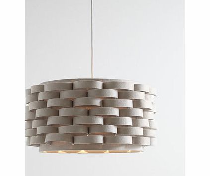 Bhs Loopy Felt Drum Shade, natural 9705380438
