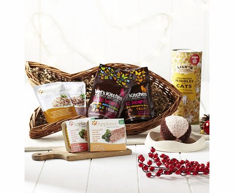 Bhs Luxury Cat Christmas Hamper, cat 3557465411