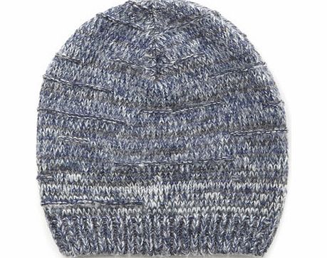 Bhs Made in Britain Twist Beanie, Blue BR63H14FBLU