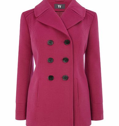 Bhs Magenta Pea Coat, magenta 8317500008