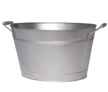 Maison city embossed laundry bin