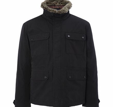 Bhs Mens Black 4 Pocket Jacket, Black BR56J02FBLK
