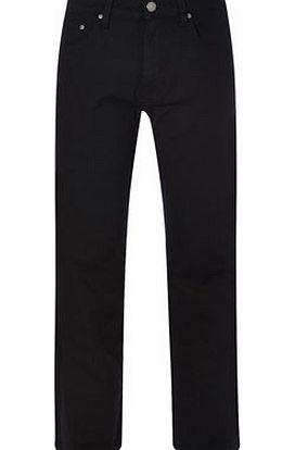 Bhs Mens Black Stretch Twill Jeans, Black BR59B05ZBLK