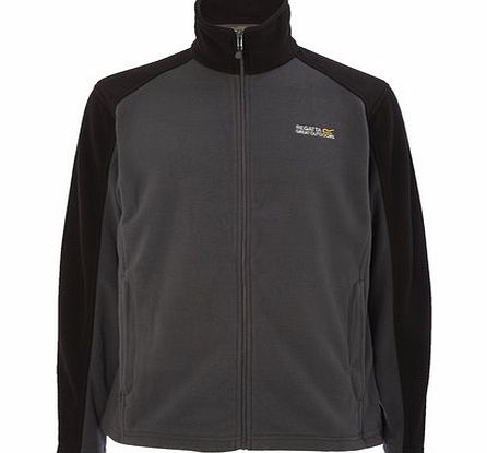 Bhs Mens Regatta Black and Grey Fleece, Grey
