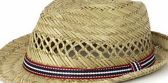 Bhs Mens Straw Trilby Hat, NATURAL BR63H01GNAT