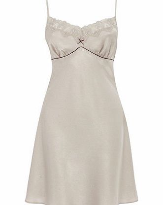 Bhs Mink Animal Plain Short Chemise, mink 730704052