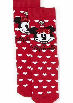 Bhs Minnie Mouse Girls Slipper Socks, red 1497893874